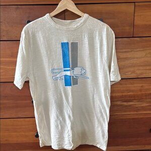 Detroit Lions Fanatics Cream Colored Short Sleeve Tee